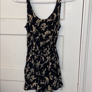 Patterned romper forever 21